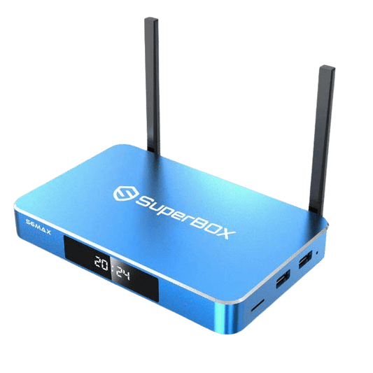 SuperBox S6 Max streaming media player